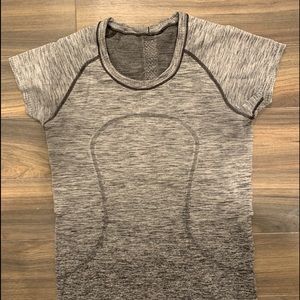 Lululemon Swiftly Tech SS Crew Heathers Slate